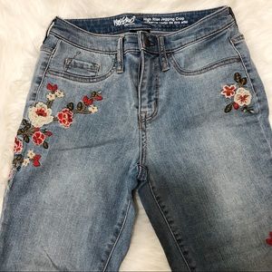 high rise jegging crop (worn once)